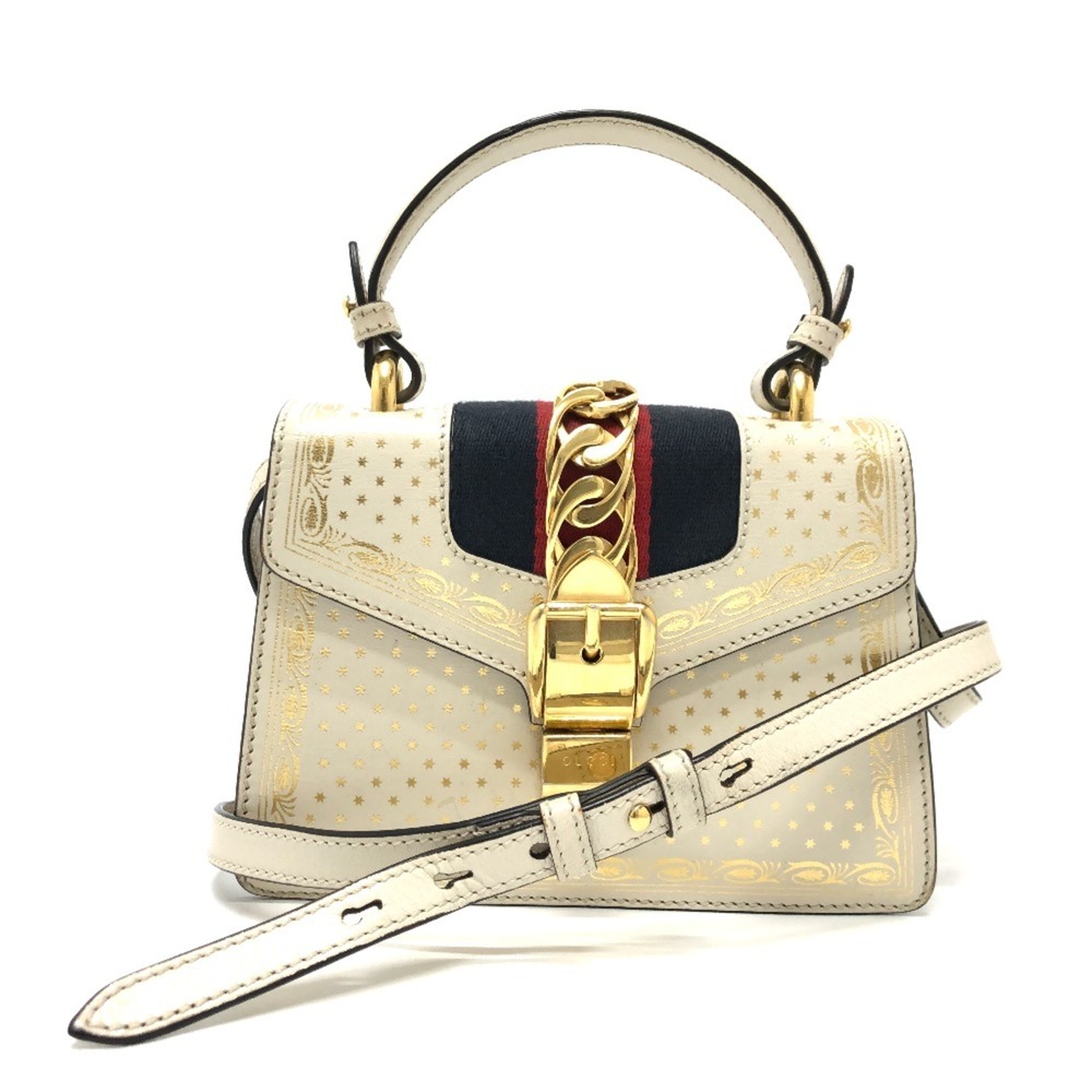 GUCCI White Shoulder Bag